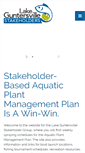 Mobile Screenshot of lakeguntersvillestakeholders.org